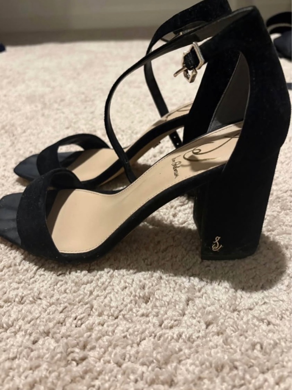 Sam Edelman heels black